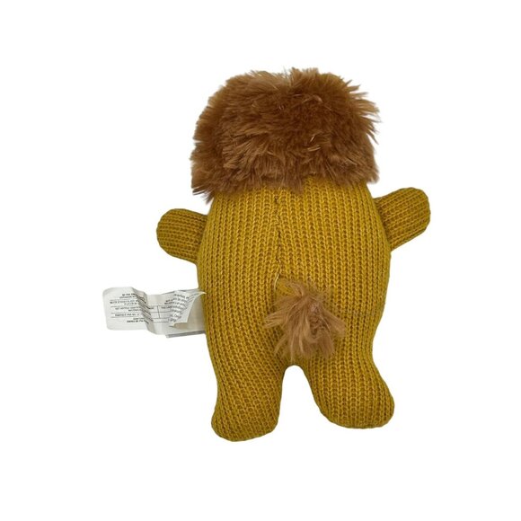 Cuddle and Kind Knit Lion 8" Stuffed Animal‎ Lovey - Picture 4 of 5